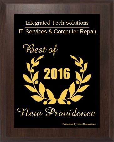 New Providence NJ Best Businesses Award